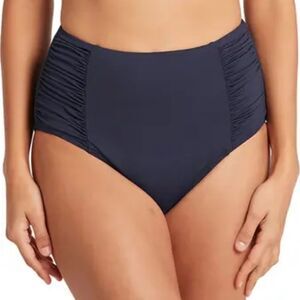 NWT Sea Level High Waist Gathered Side Swim Bottoms - size 4